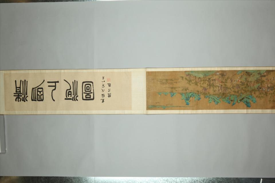 清仇英款清明上河图卷