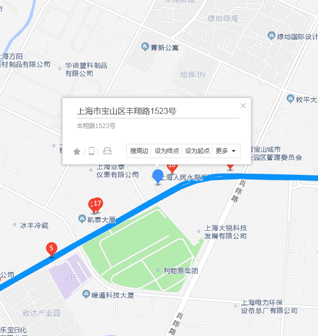 丰翔路1523号位于上海市宝山上大,共计房屋1户.