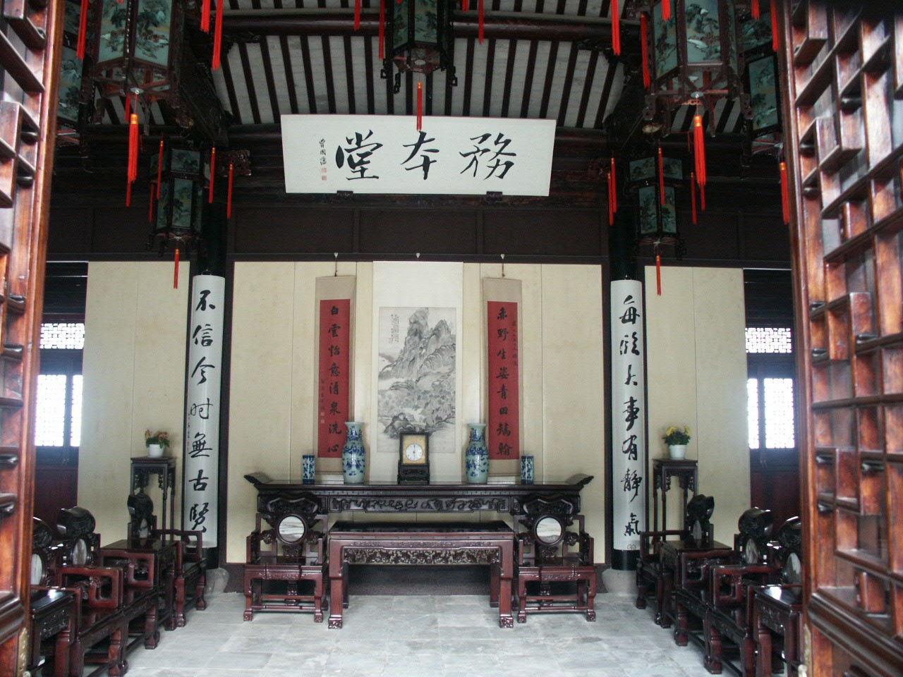 薛福成故居务本堂