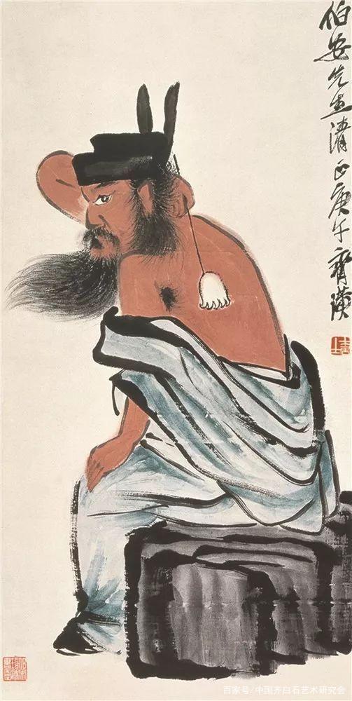 齐白石书画院院长-少白汤发周分享：齐白石画人物有没有“粉本”_百科TA说