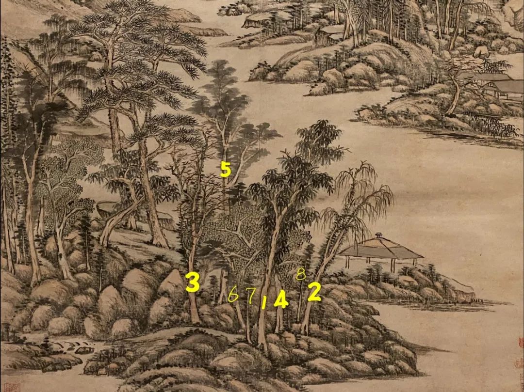 王原祁浮峦暖翠图 中国画 掛け軸 水墨画 和室 玄関 茶室 壁掛け 美術品