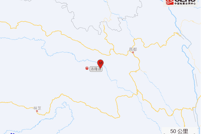 2022年12月12日22时41分在西藏昌都市洛隆县发生3