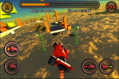 火箭车惊险特技赛