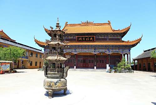 <p>滨海县大佛禅寺高清大图