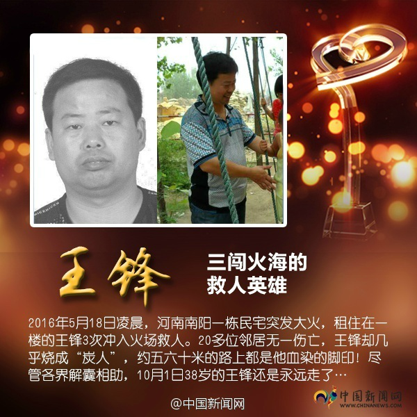 感动中国2016年度人物