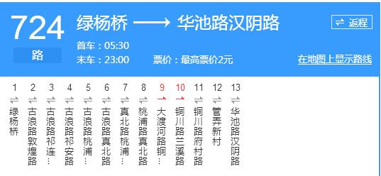 上海公交724路