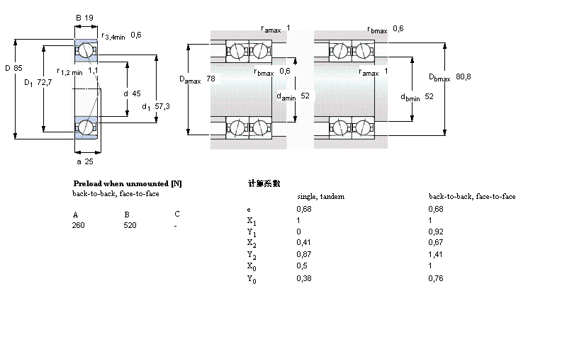 skf 7209acd/hcp4a轴承