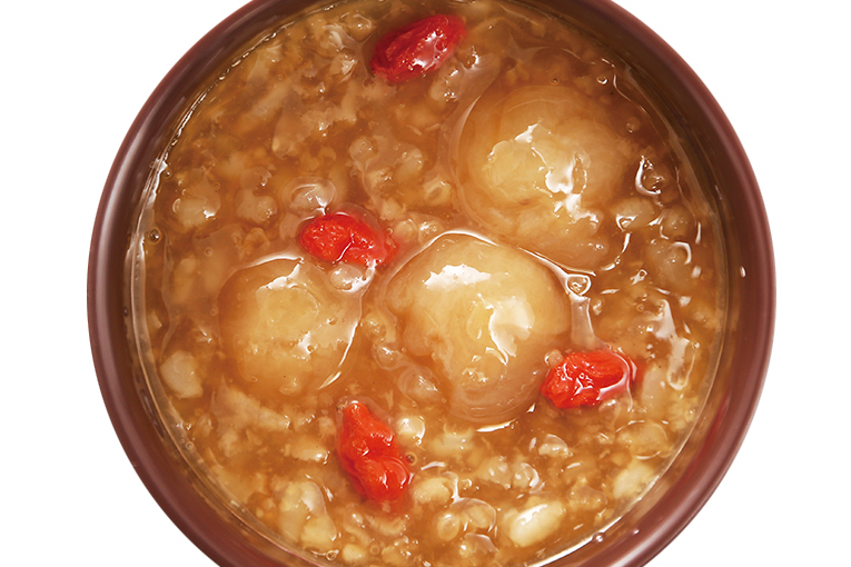 桂圆糯米红糖粥