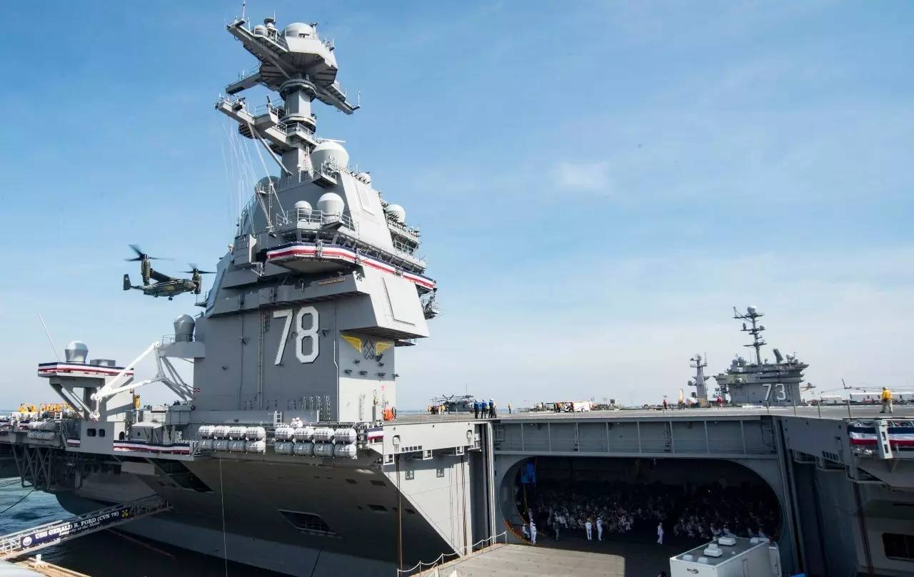 福特航母之野望，核动力、电磁弹射，福特级战力有多强？_百科TA说