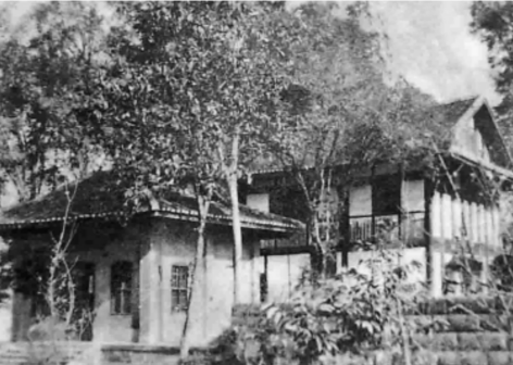 <p>西南区川南医士学校借用庙宇做教工宿舍