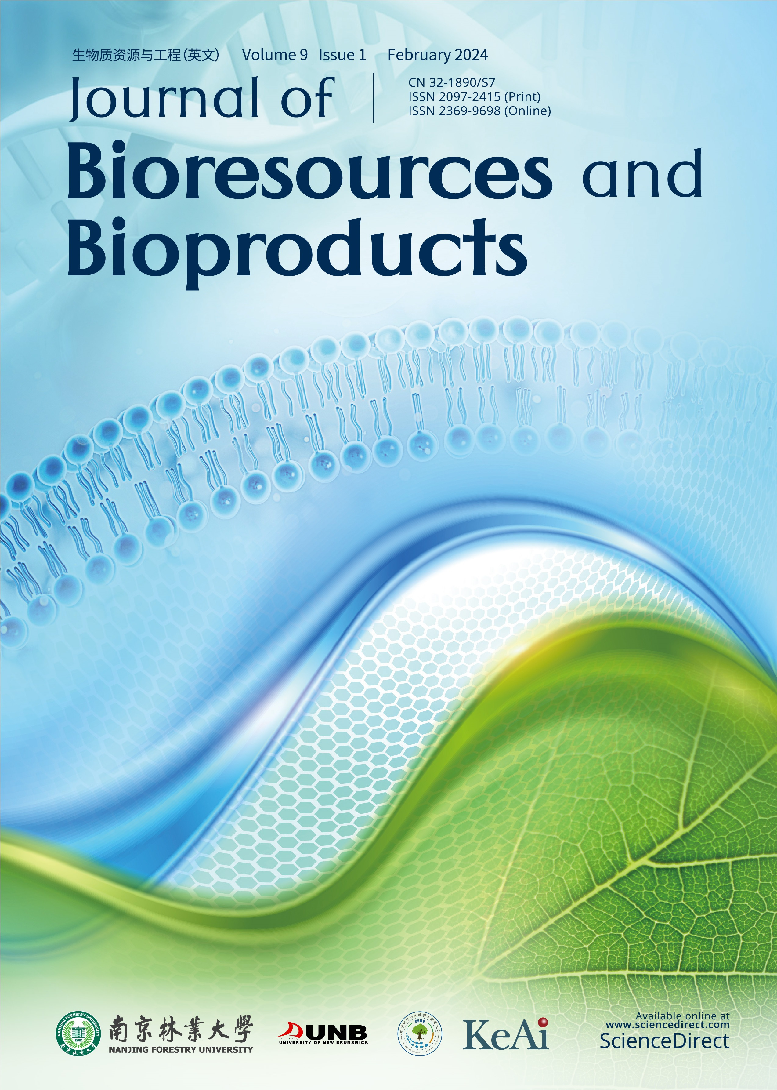 journal of bioresources and bioproducts