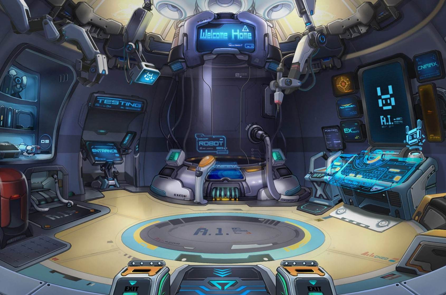  p>机械空间是游戏《机甲旋风》中的场景. /p>