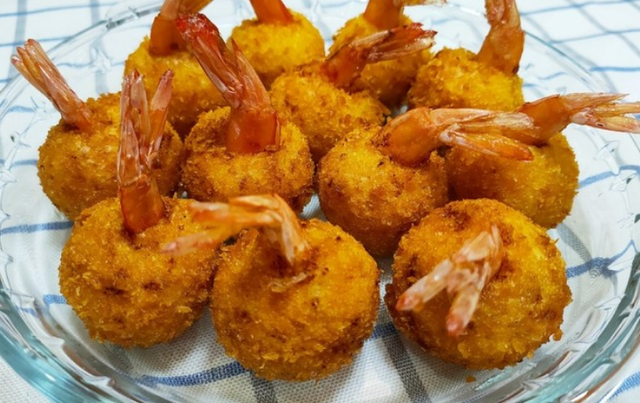 自制kfc黄金虾球