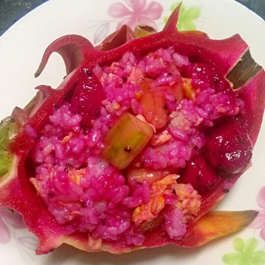 火龙果炒饭