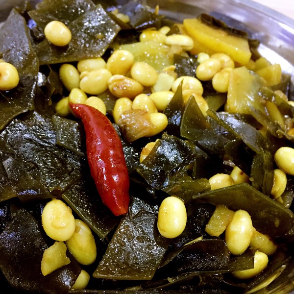 黄豆烧海带