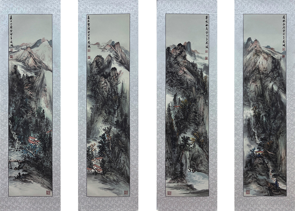 中国近现代名家画集(大红袍)刘思诚画集