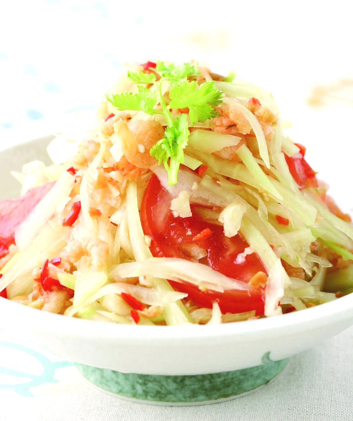 酸辣凉拌青木瓜