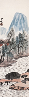 溪水小桥