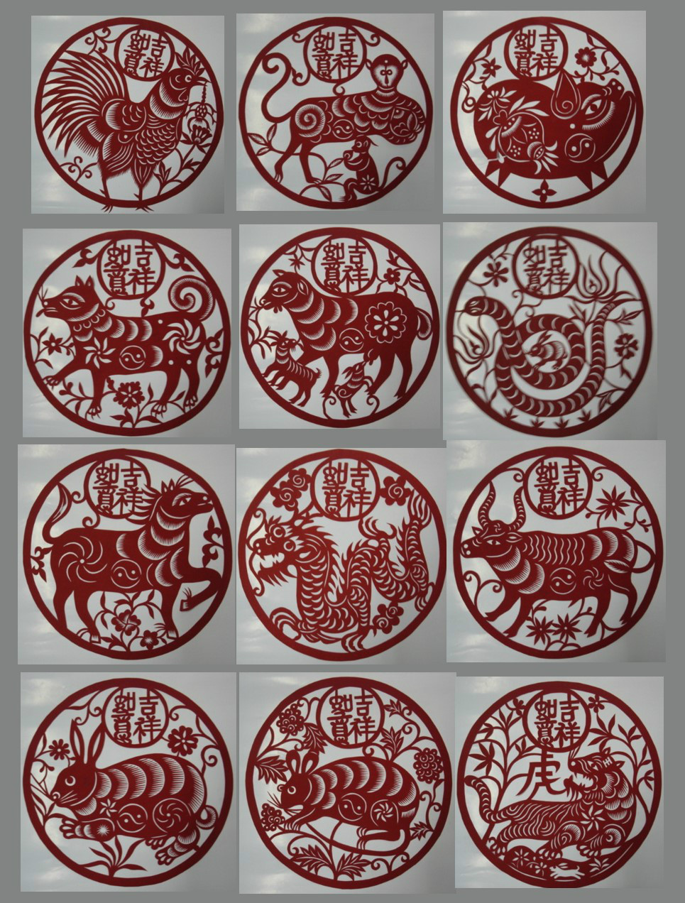  p>十二生肖,又叫属相,是中国与十二地支相配以人出生年份的十二种