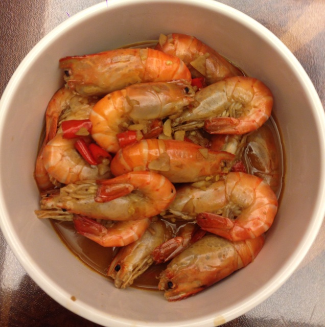 家常咖喱螺丝虾