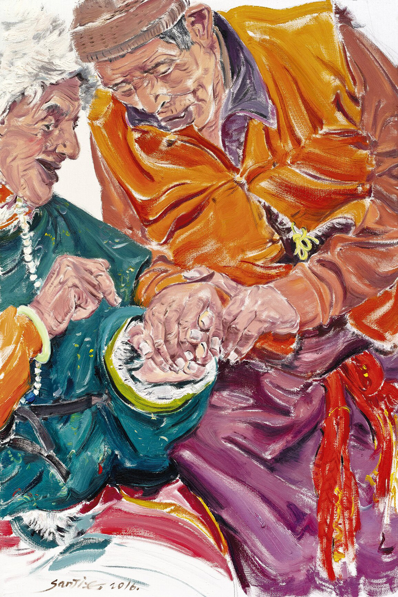 王桂勇(三杰) 1969年生于山东兖州,中国艺术研究院文学艺术院专职画家