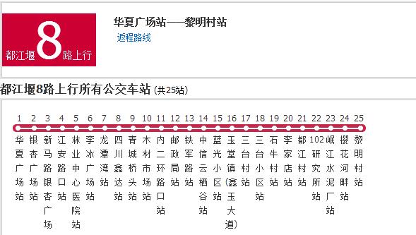 data-lemmaid="7261645">都江堰市 /a>的一条公交车路线,汽车公司为