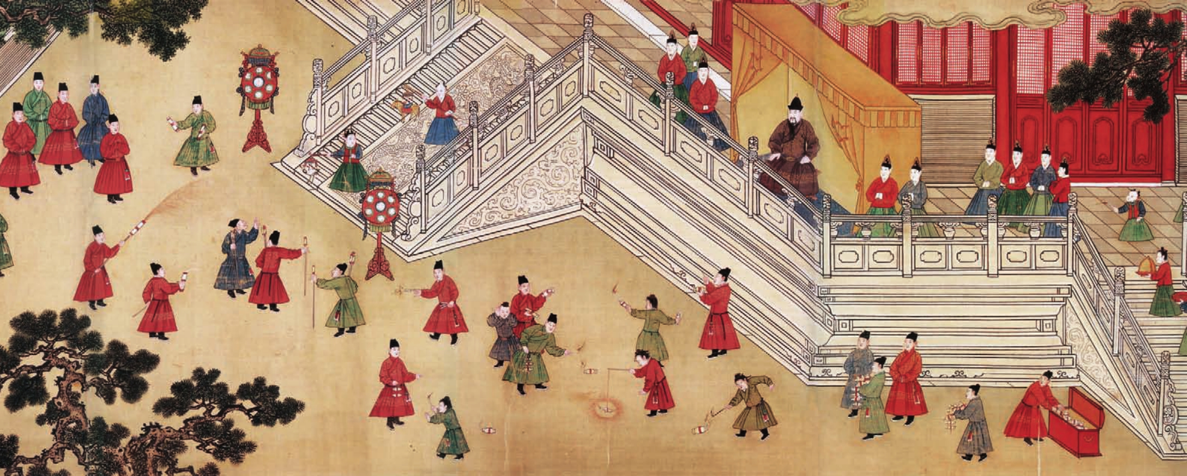 明宪宗元宵行乐图