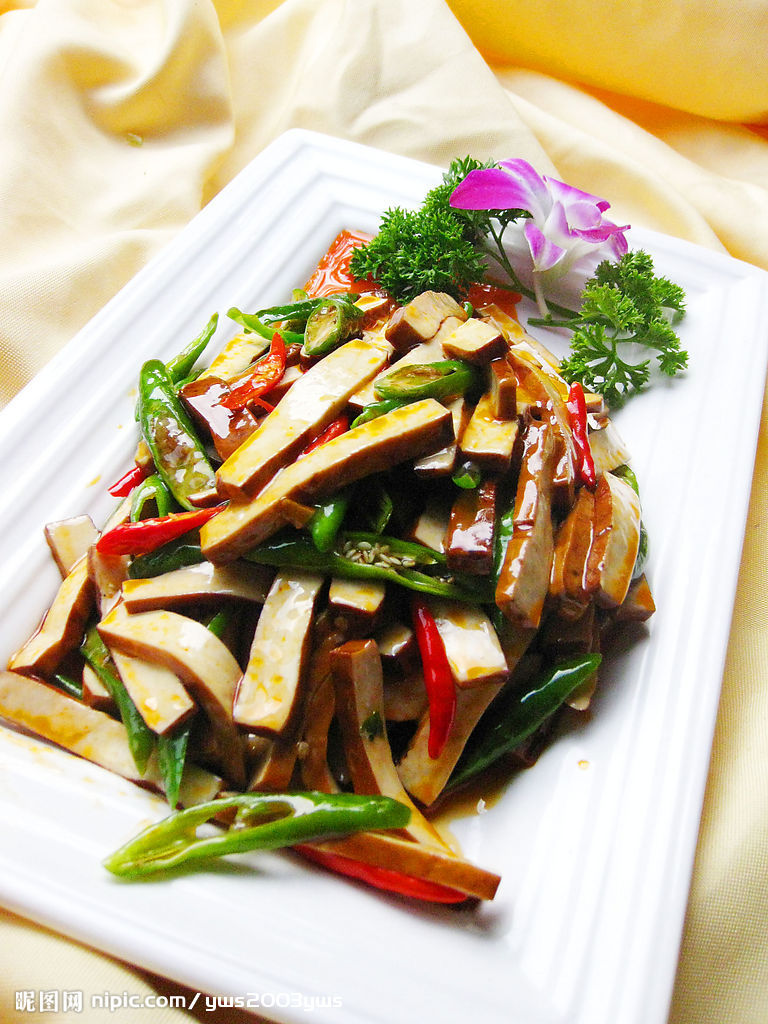 豉椒蒜蓉炒香干