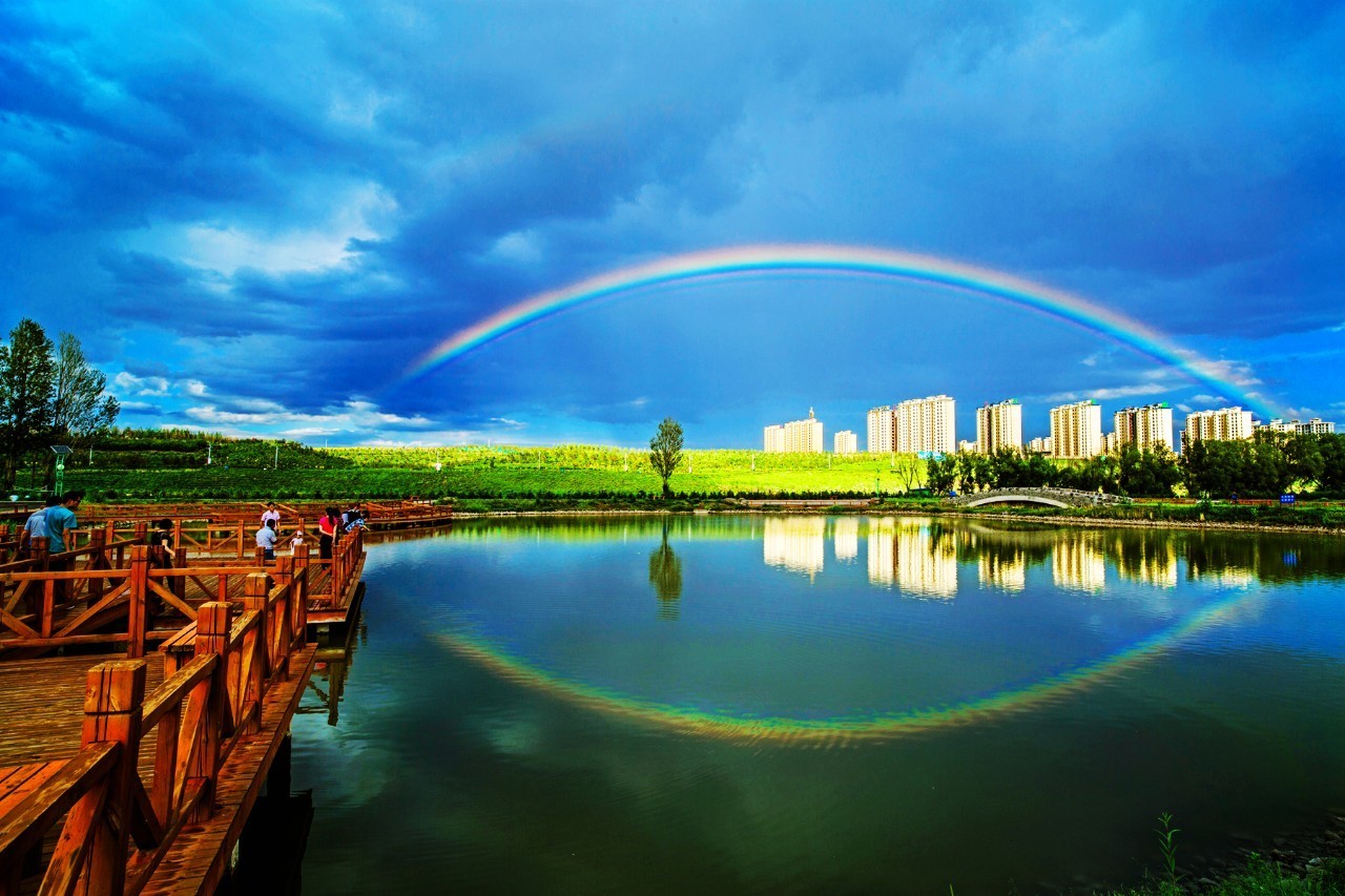 内蒙古集宁霸王河国家湿地公园