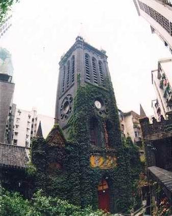  p data-id="1403222">天主教若瑟堂位于重庆市中区民生路.
