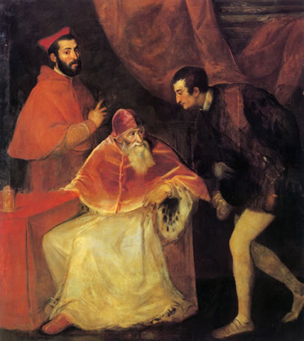 教皇和他的孙子们