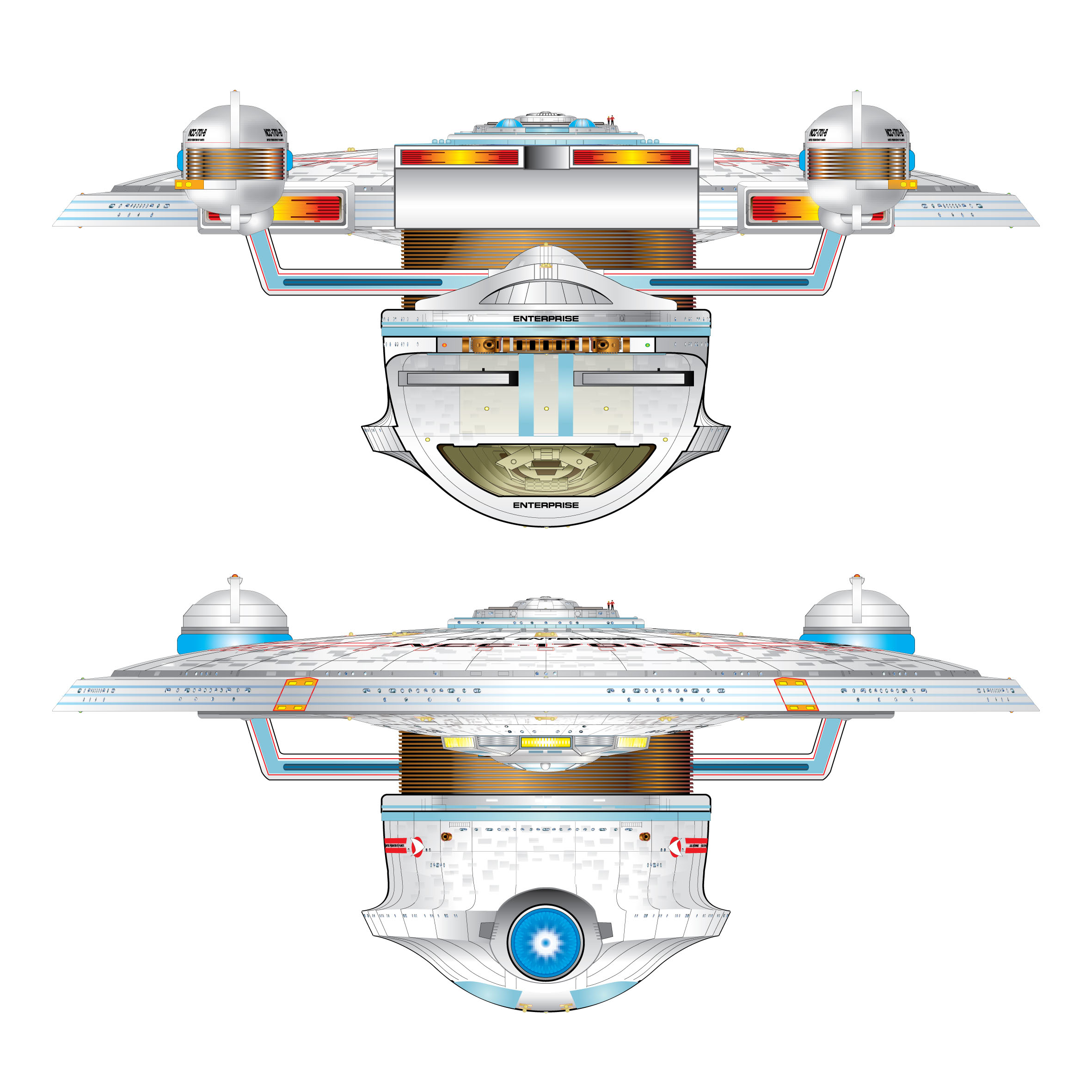 "34568">星际迷航 /a>》系列作品中对可进行星际旅行的宇宙飞船的统称