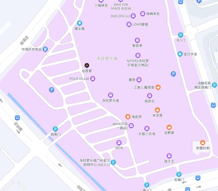 永旺梦乐城金沙购物中心