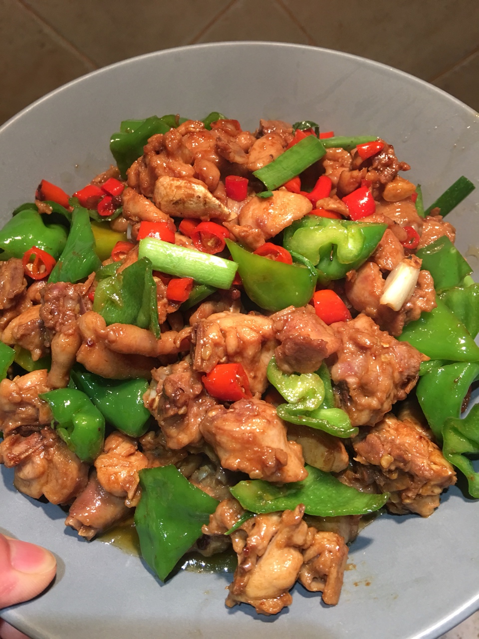 青椒童子鸡火锅
