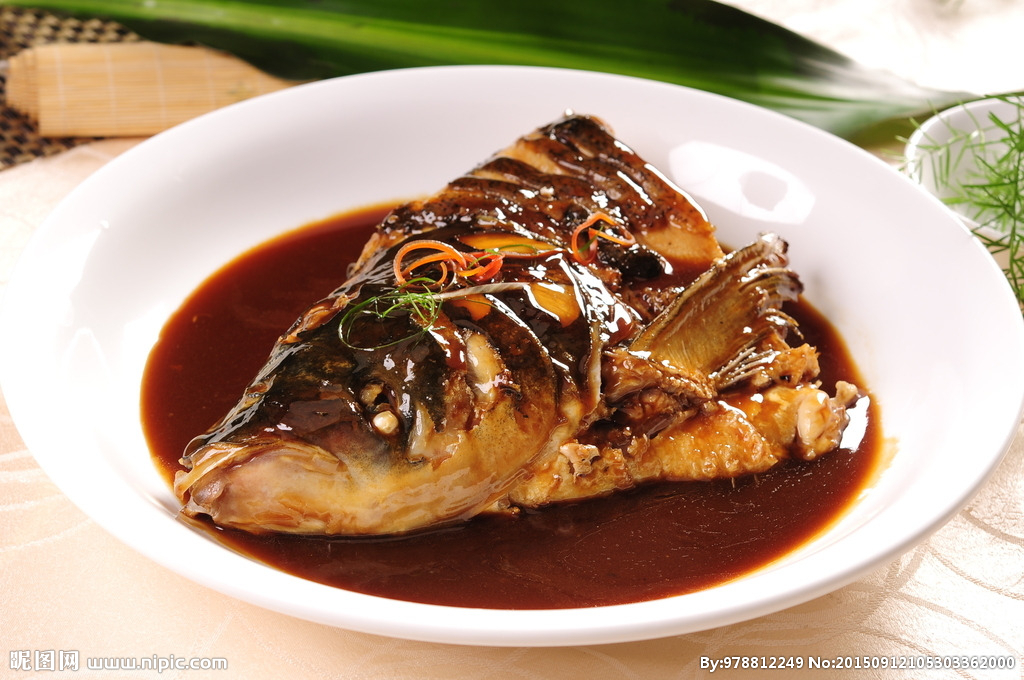 日式红烧鱼头