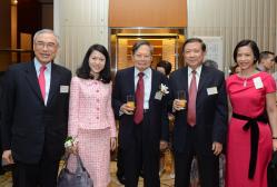 楊振寧、徐冠華及劉遵義伉儷