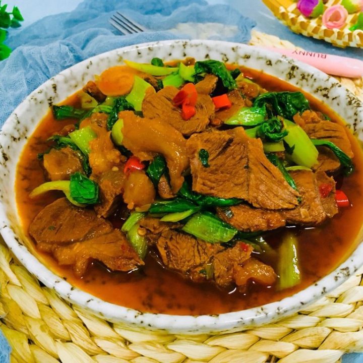 青菜牛肉