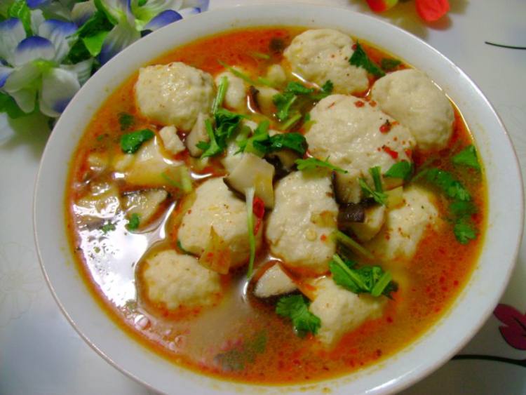 胶东酸辣鱼丸