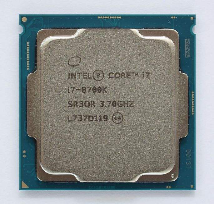 intel 酷睿i7 8700k