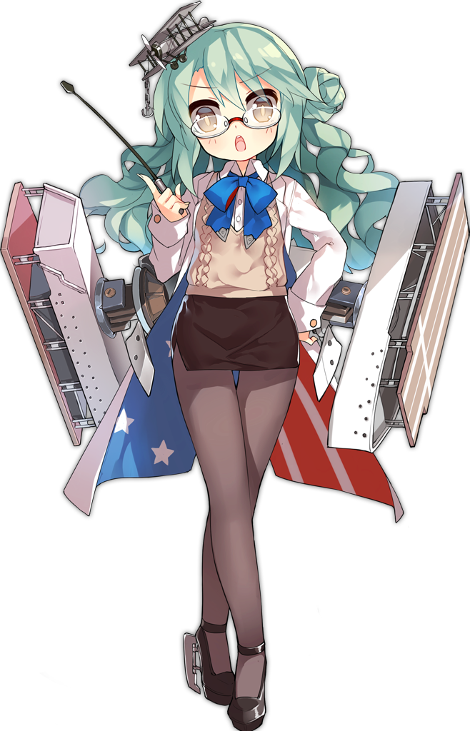  /p> p>兰利是一名白鹰阵营的普通级轻航舰娘,原型为美国海军一艘航空