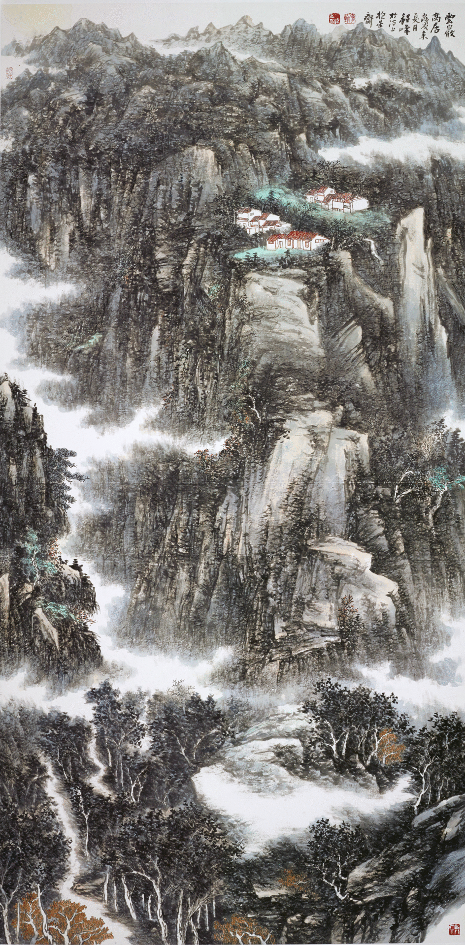  p>李毅峰,画家,学者.字:一峰.号:泊牛山房.