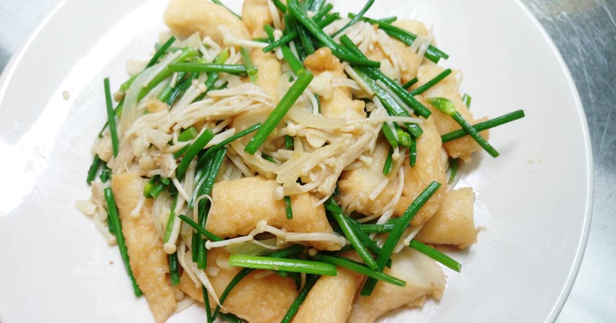 甜不辣炒绿豆芽