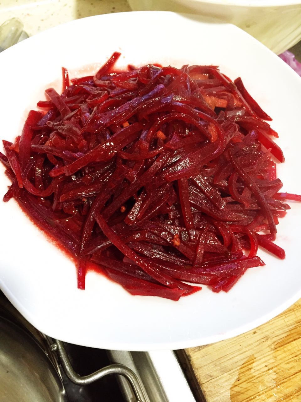 紫菜头炒肉