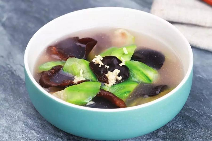 木耳丝瓜汤