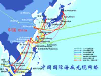  p>海底光缆,submarine (undersea)optical fibre cable,又称海底通讯