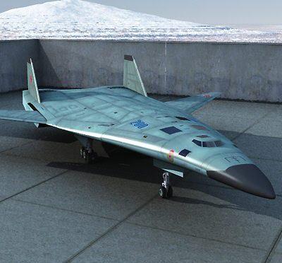 俄罗斯pak-da隐身战略轰炸机