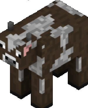 牛 Minecraft中的生物 百度百科