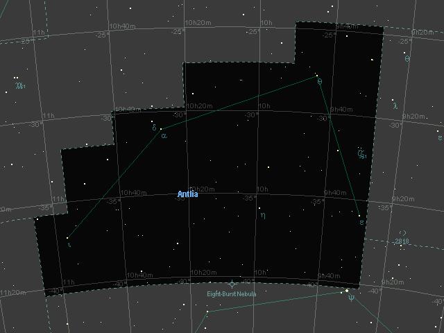  p> b>唧筒座 /b>为南天星座之一,是法国天文科学家尼古拉·路易·德