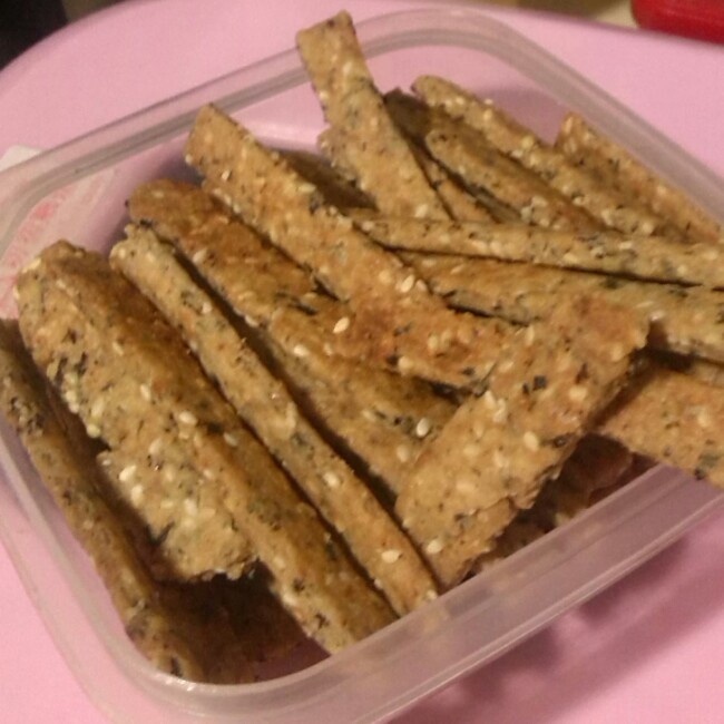紫菜芝麻薄脆条