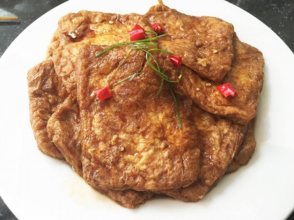 卤油豆腐